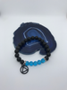 Lava Bead Bracelet with AA Symbol