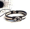 Leather Adjustment AA Bracelet