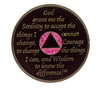 AA Medallion Glitter Pink with White Triangle Bling Crystals
