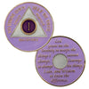 AA Medallion Lavender Coin