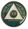 AA Medallion Green Coin