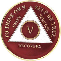 AA Medallion Red Coin