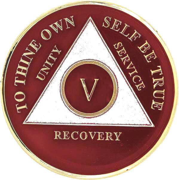 AA Medallion Red Coin