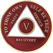 AA Medallion Red Coin