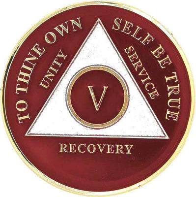 AA Medallion Red Coin