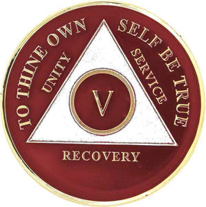 AA Medallion Red Coin