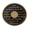 AA Medallion Black and Gold Coin