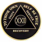 AA Medallion Black Coin