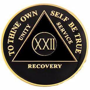 AA Medallion Black Coin