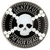 'Grateful I'm Not Dead' Bling with "Skull & Cross Bone" Crystals