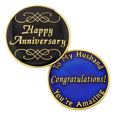 'To My Husband' Medallion