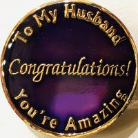 'To My Husband' Medallion