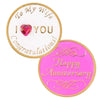 'Wife Anniversary' Medallion