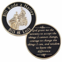 'Bill Rode a Harley' Medallion