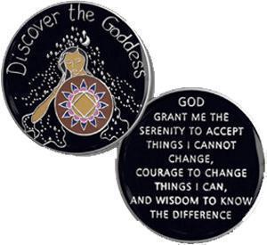 'Discover the Goddess' NA Medallion