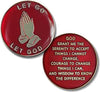 'Let Go & Let God' - Red, Black or White