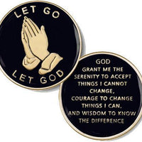 'Let Go & Let God' - Red, Black or White